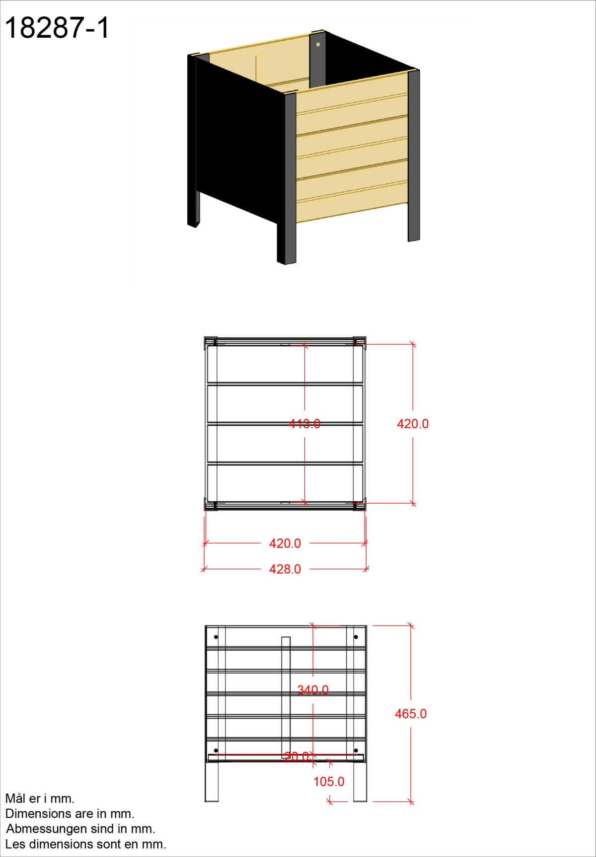 Classic Plantekasse - Image 3