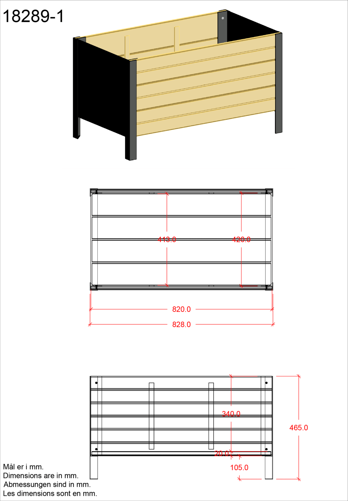 Classic Plantekasse - Image 4