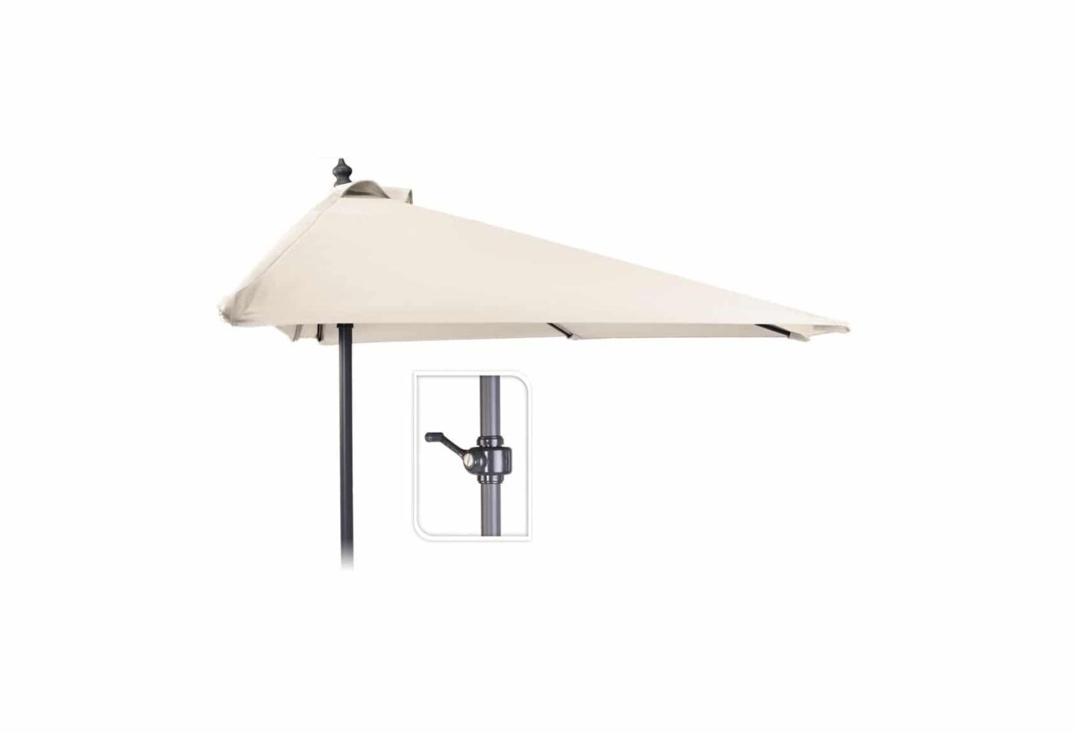 Altan parasol 250 cm Natur - Image 8