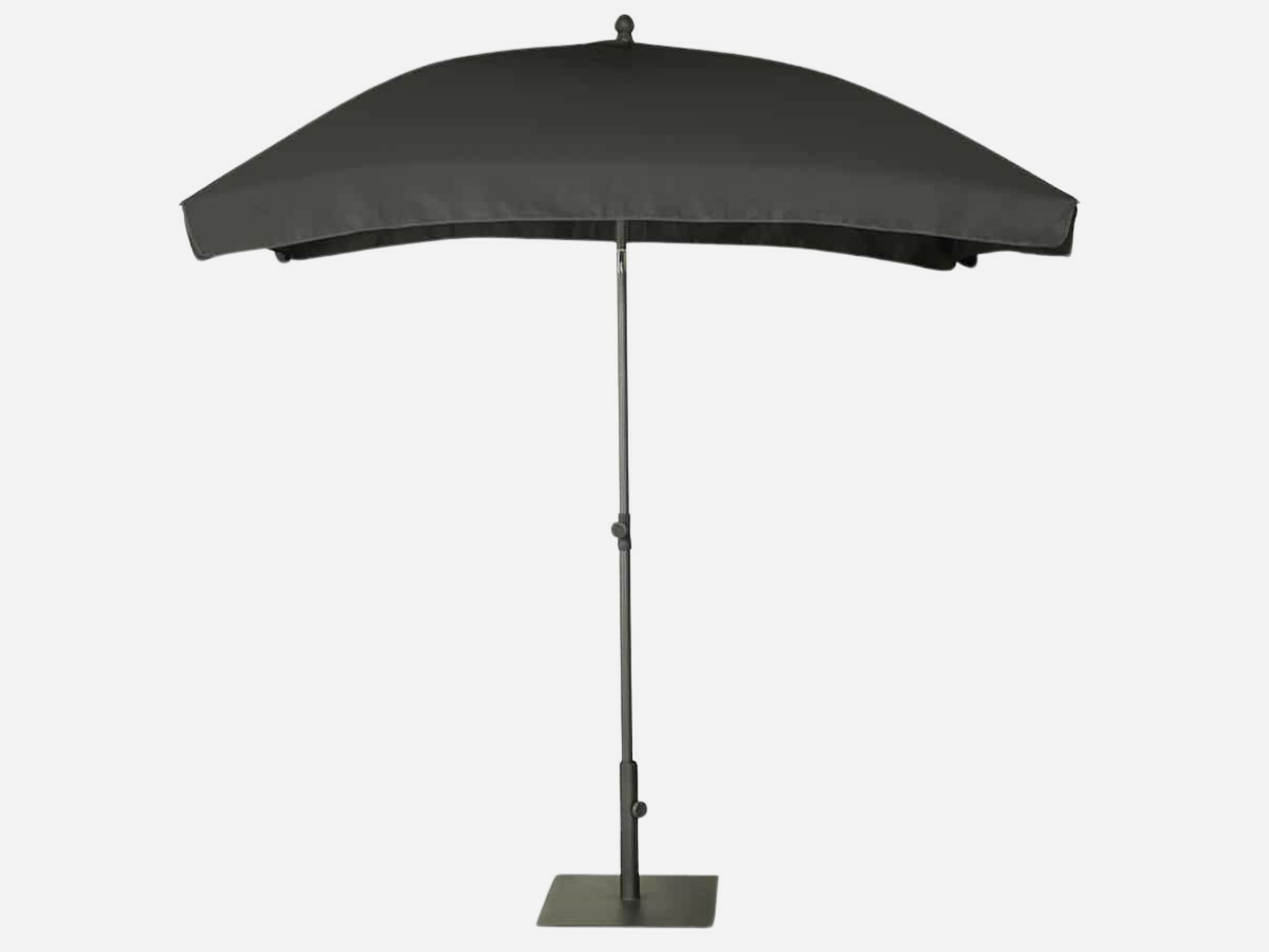 Haveparasol Antracit med vip - 200x130 cm