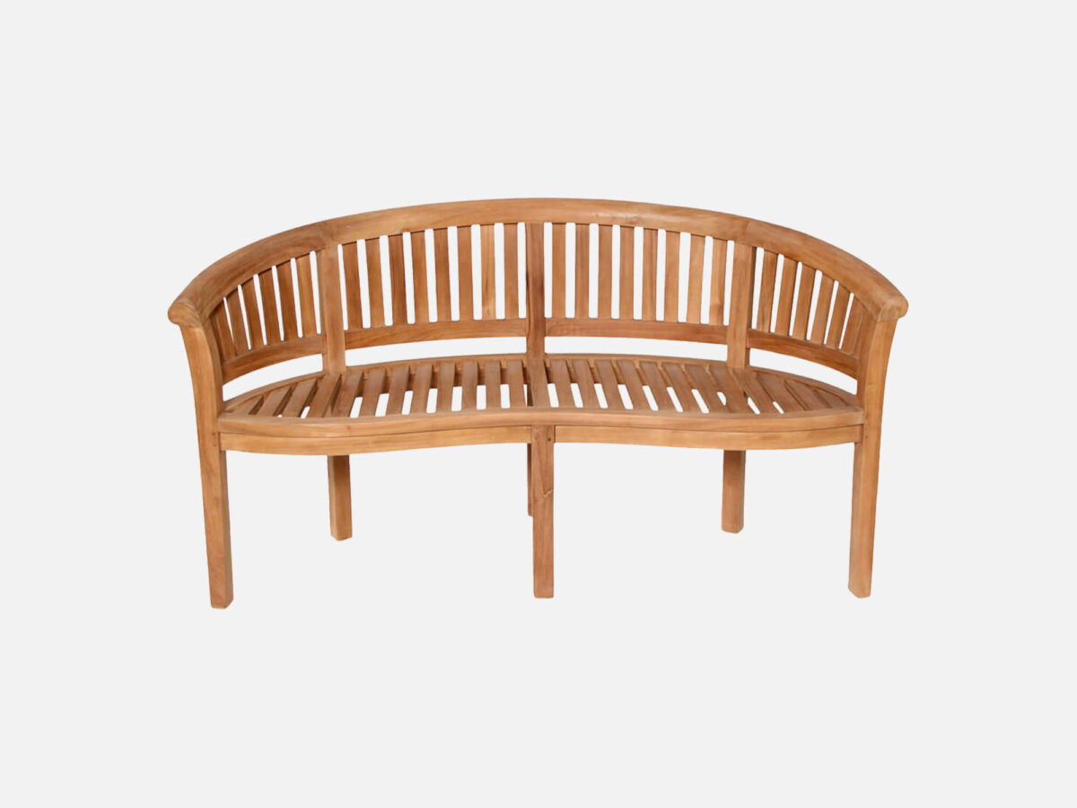 Bananbænk Teak luksusmodel - Image 3