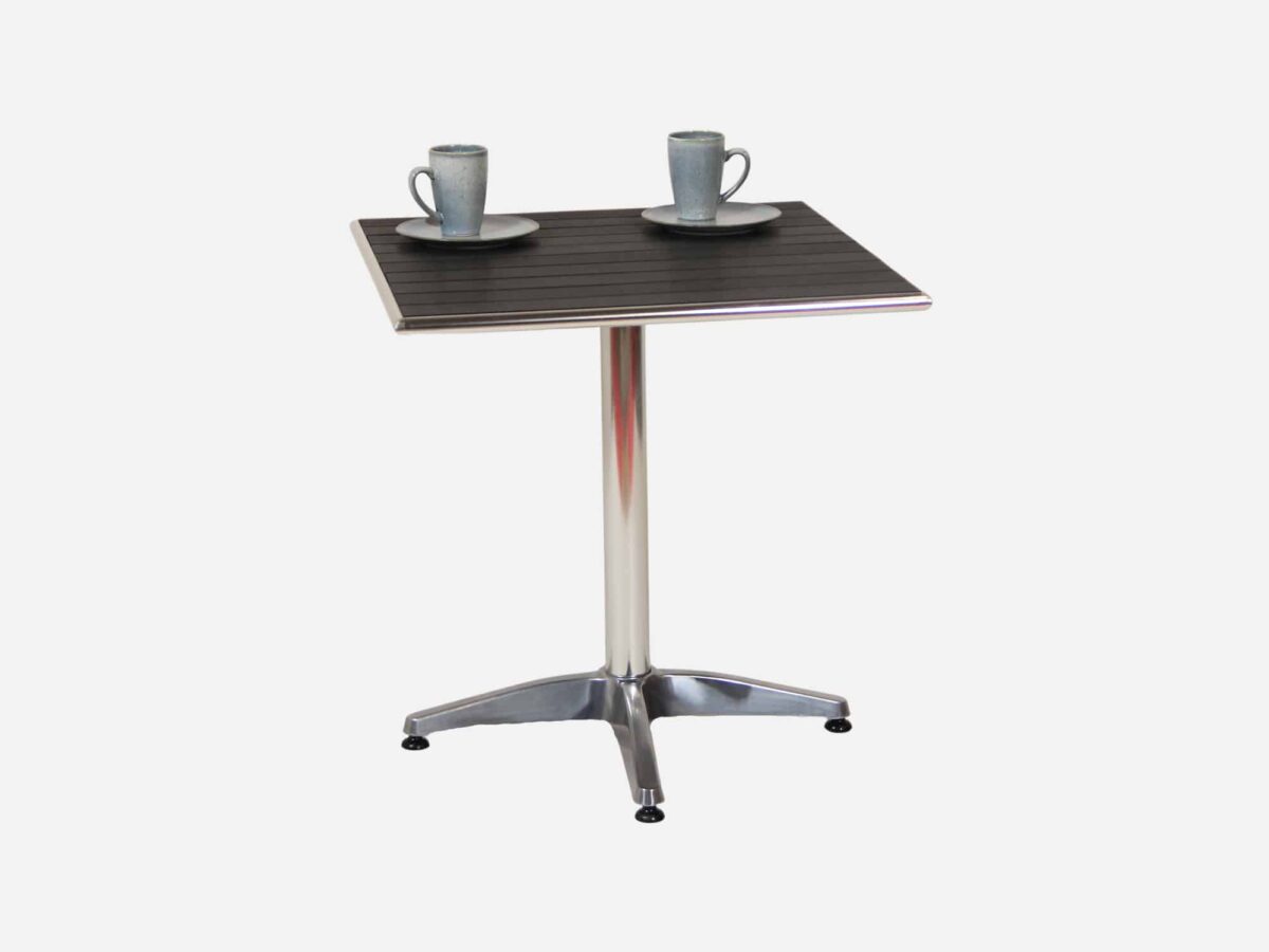 Cafebord 70x70 cm Sort Nonwood