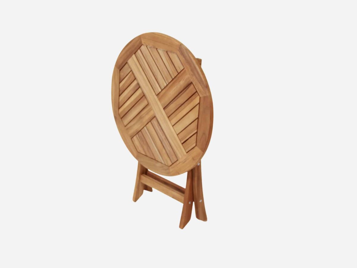 Cafebord Teak 70 cm Ø Dublino