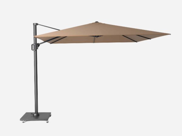 Hængeparasol Challenger Taupe - 300x300 cm