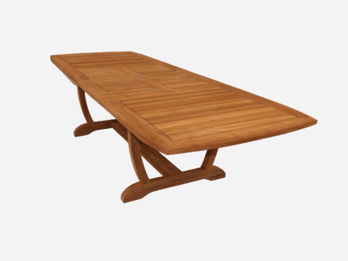 Udtræksbord 100x210/240 Teak Luksus Mayfair