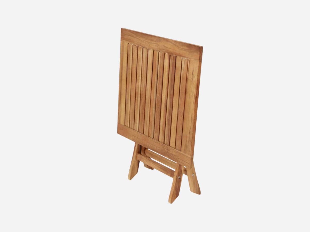 Teak Cafebord 70x70 cm Dublino