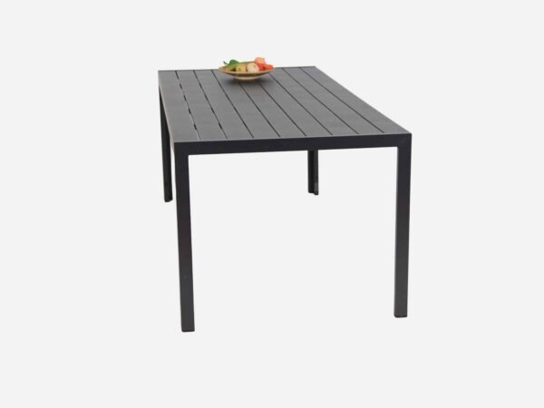 Havebord Sort 90x205 cm Tisvilde