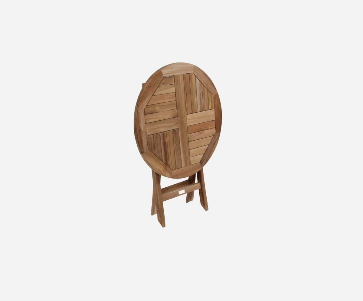 Havebord teak 110 cm rundt Ramløse - Image 4