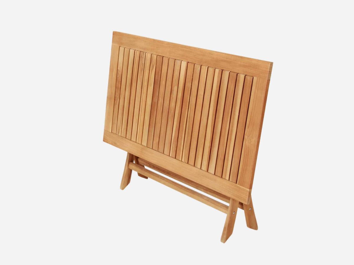 Havebord 70x120 cm Teak Luksus Dublino