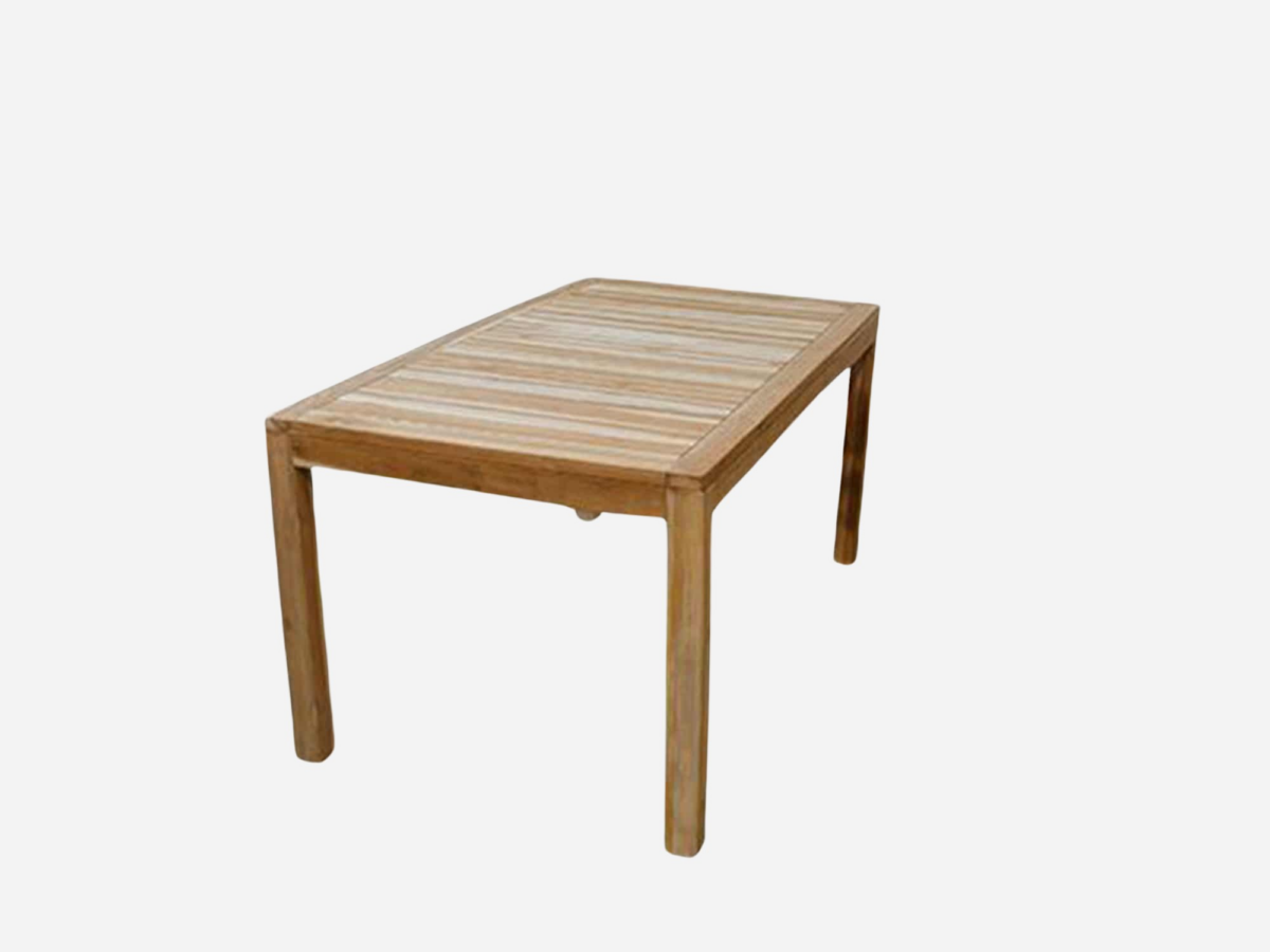 Havebord Teak 90x150 cm