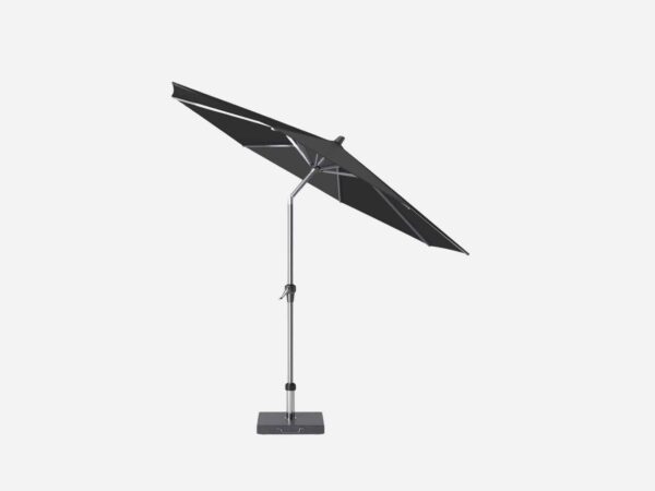 Haveparasol med vip. Briva Sort - 250 cm Ø.