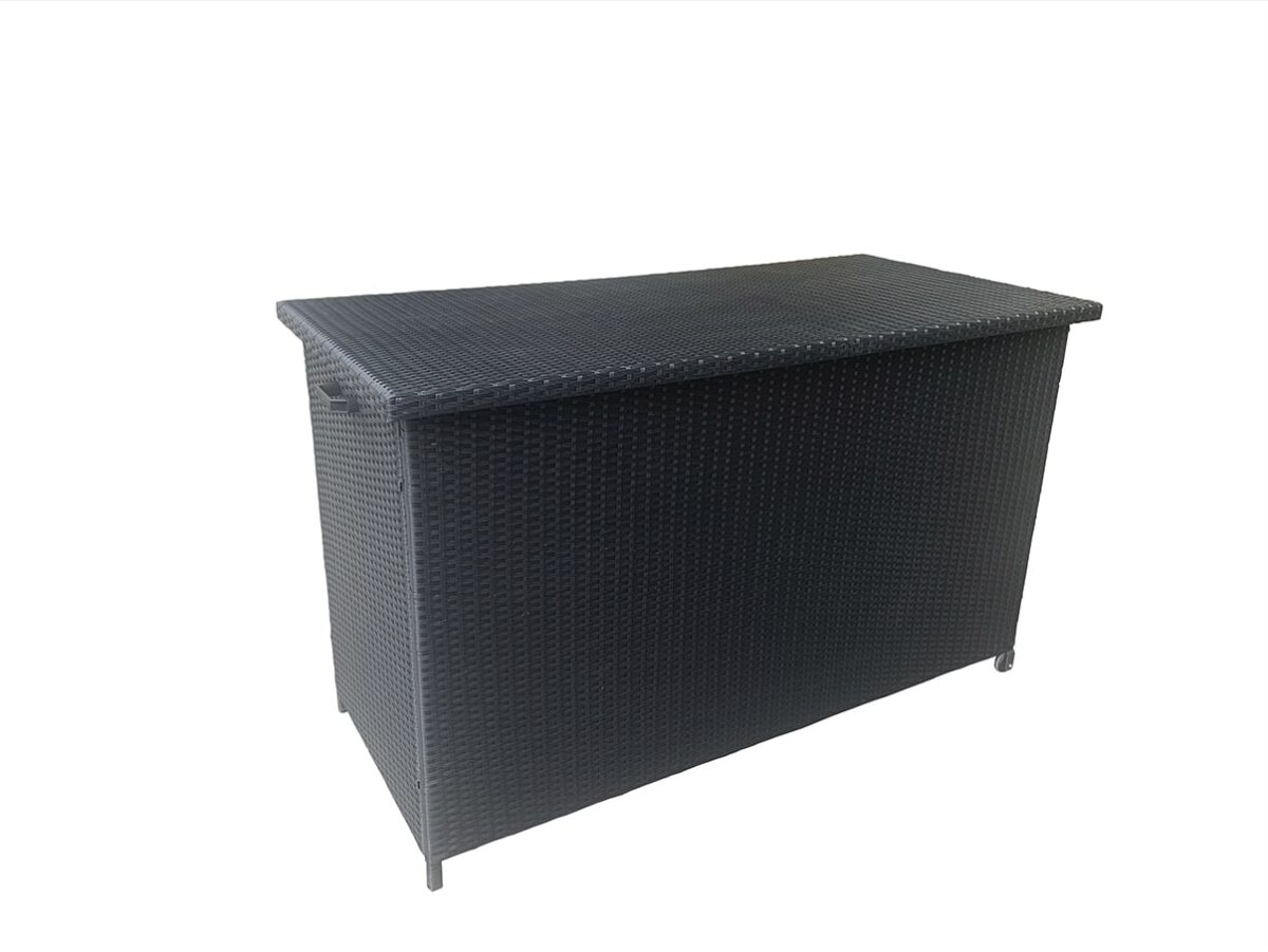 Hyndebox stor polyrattan sort