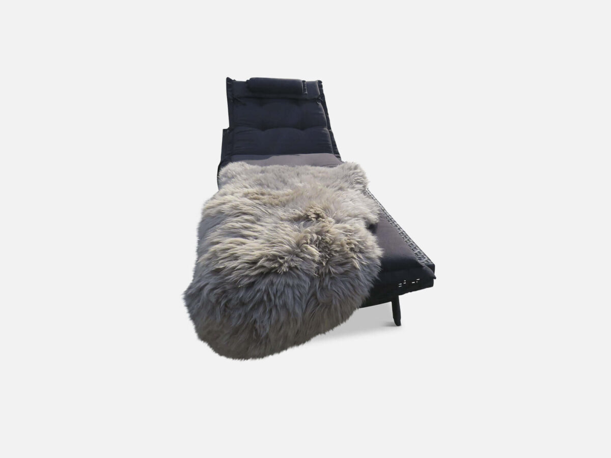 Lammeskind kæmpe model 70x140 cm Mocca