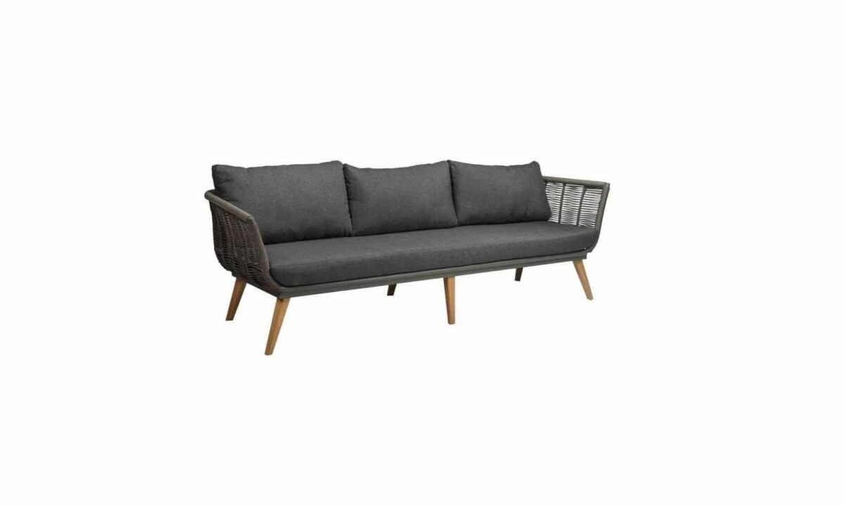 Sofa Polyrattan 3 Pers. Norwick - Image 3