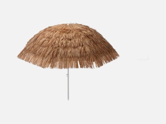 Parasol med vippefunktion Brown 155 cm.