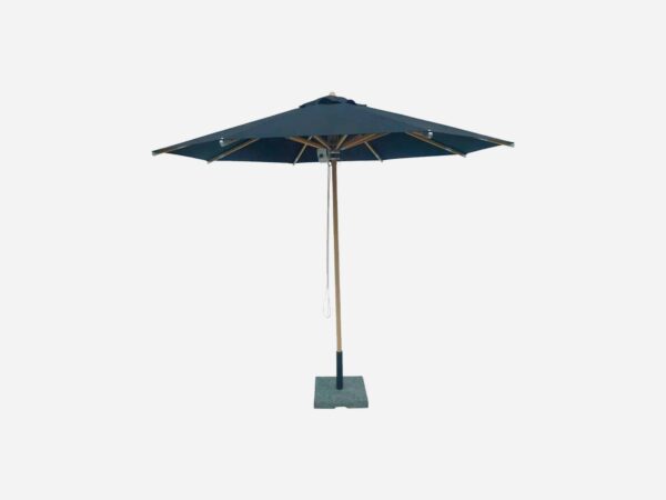 Parasol Lux Dubai Sort - 300 cm Ø.