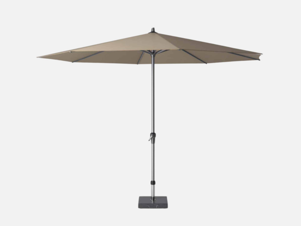 Haveparasol Aluminium 350 Cm Ø Brivas Taupe