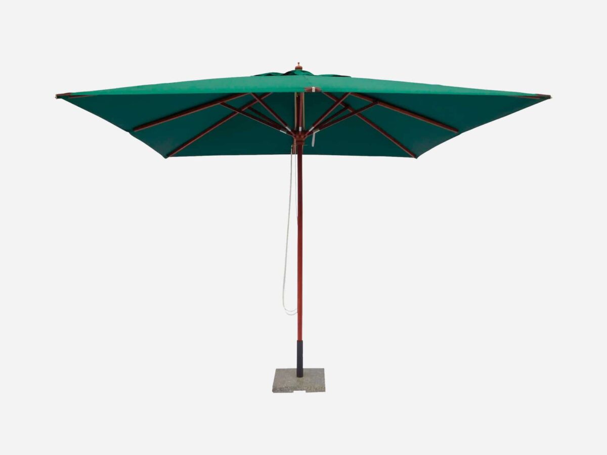 Haveparasol Cebu Grøn - 300x300 cm.