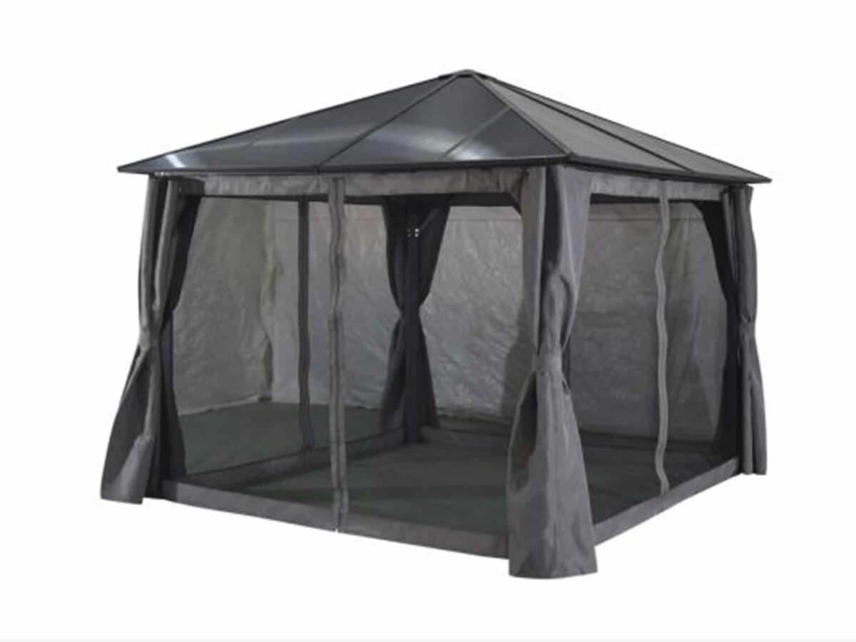 Pavillon med fast tag 3x3 meter