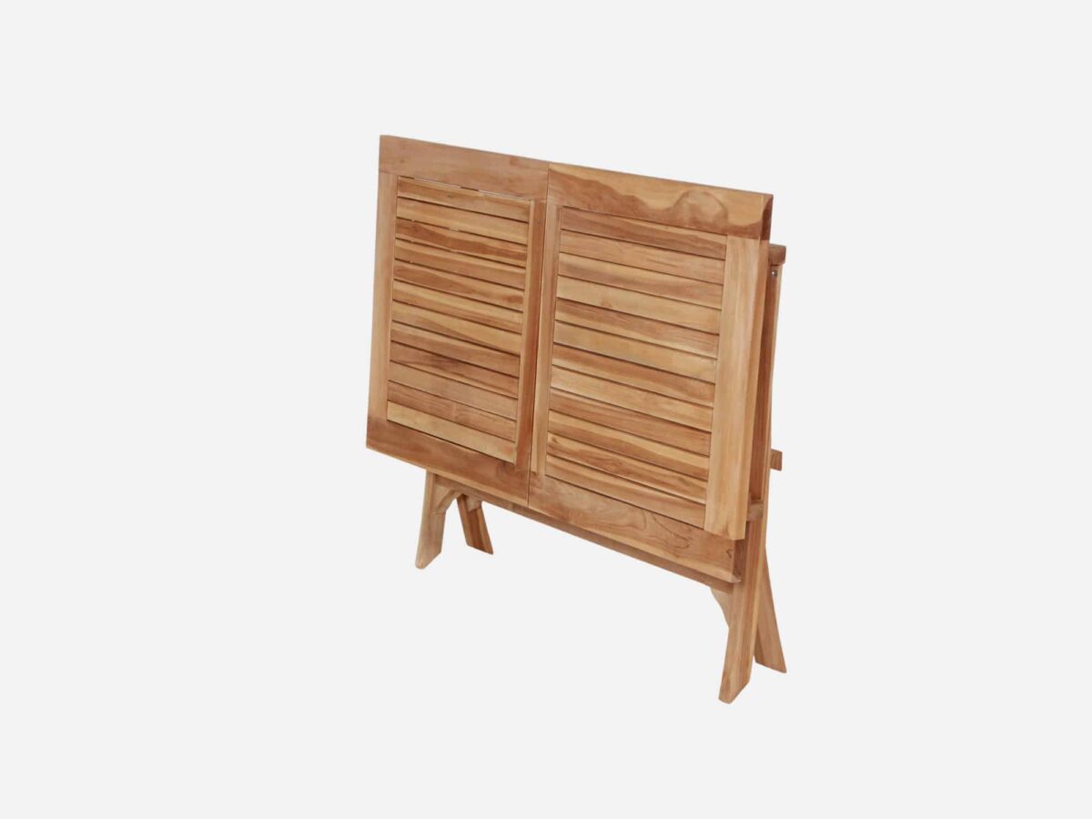 Udtræksbord Teak 70x120/170 cm Luna