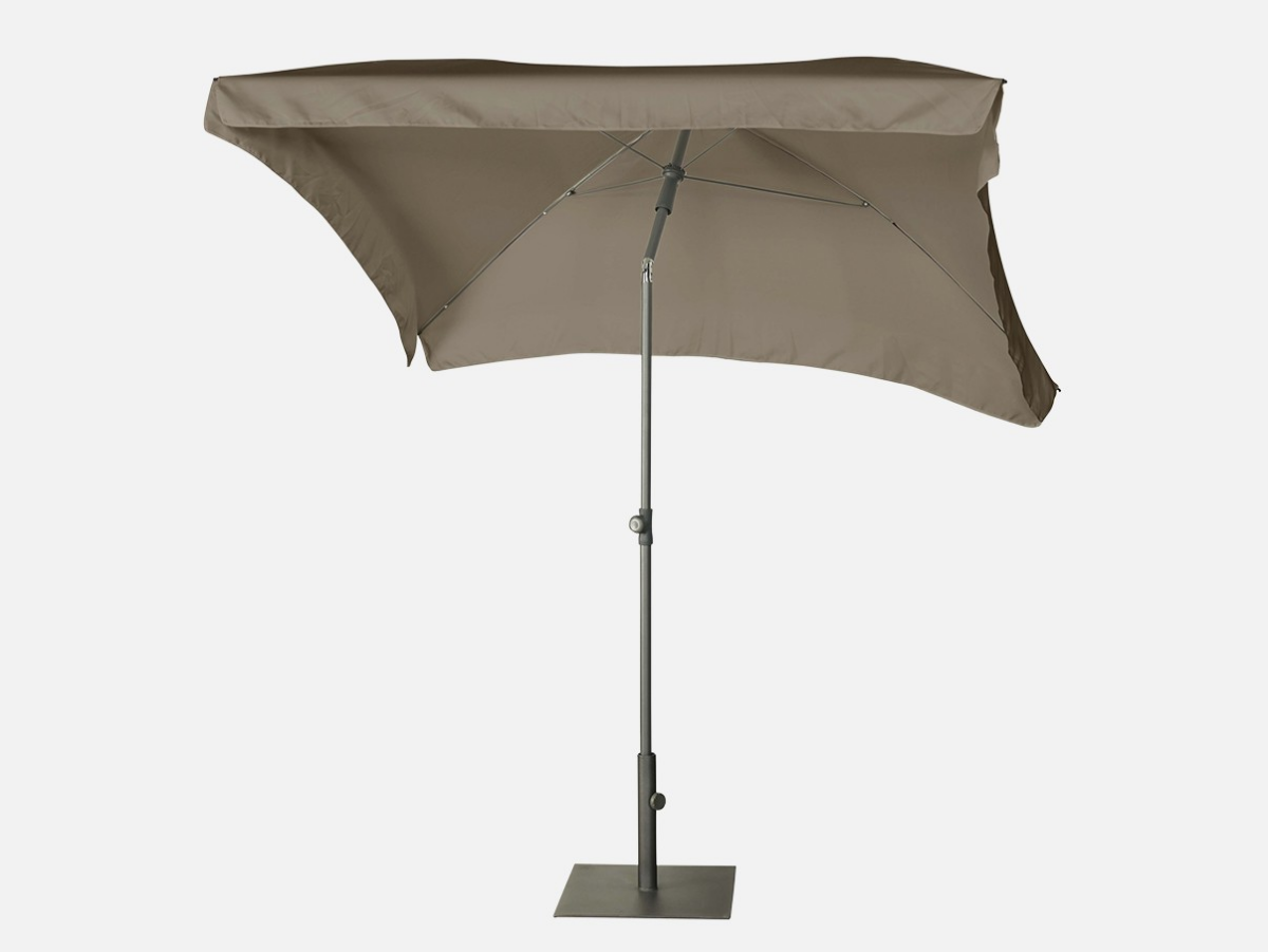 Haveparasol TAUPE med vip - 200x130 cm - Image 2