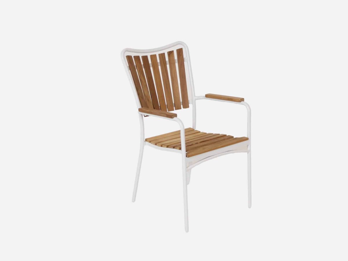 Havemøbelsæt Eva Teak 110 cm - Image 3