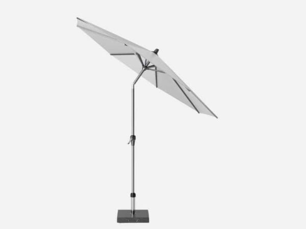 Haveparasol med vip. Briva Lysegrå - 250 cm Ø.