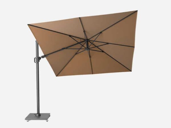 Hængeparasol Challenger Taupe - 300x300 cm