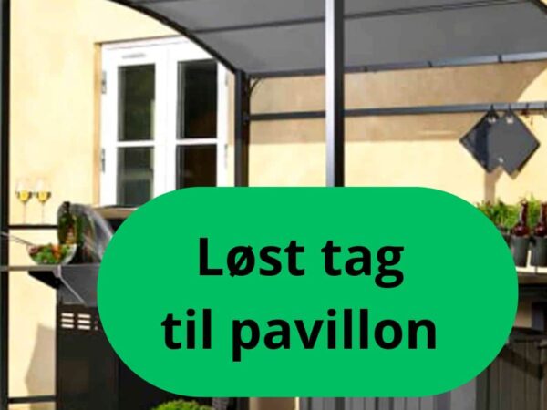 Løst tag til grill pavillon