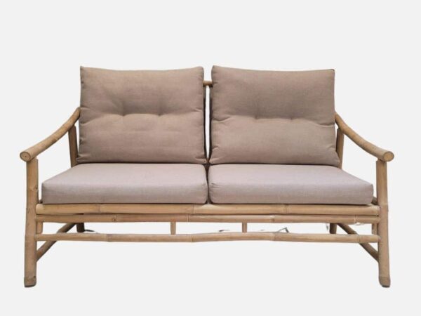 Bambus Sofa Lux med hynder 180 cm