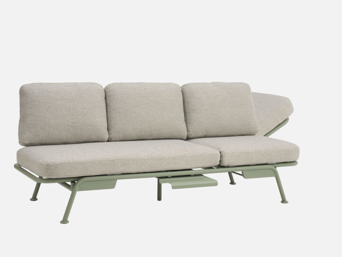 Loungesofa Multifunktion Santor Oliven